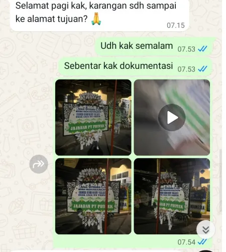 Pengiriman Papan Bunga Selamat Gandasari