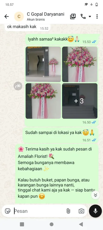 Pengiriman Karangan Bunga Gandasari